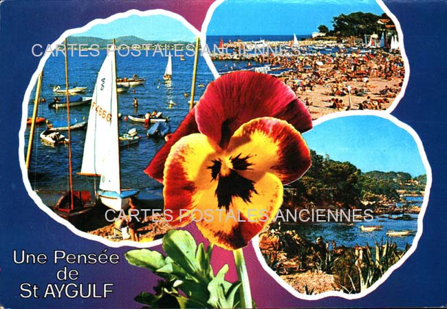 Cartes postales anciennes > CARTES POSTALES > carte postale ancienne > cartes-postales-ancienne.com Provence alpes cote d'azur Alpes maritimes Saint Aygulf