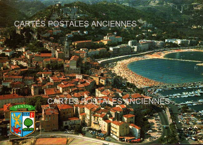 Cartes postales anciennes > CARTES POSTALES > carte postale ancienne > cartes-postales-ancienne.com Provence alpes cote d'azur Alpes maritimes Menton