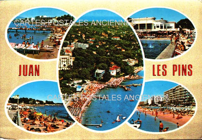 Cartes postales anciennes > CARTES POSTALES > carte postale ancienne > cartes-postales-ancienne.com Provence alpes cote d'azur Alpes maritimes Juan Les Pins