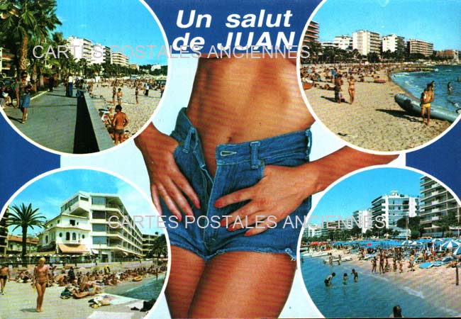 Cartes postales anciennes > CARTES POSTALES > carte postale ancienne > cartes-postales-ancienne.com Provence alpes cote d'azur Alpes maritimes Juan Les Pins