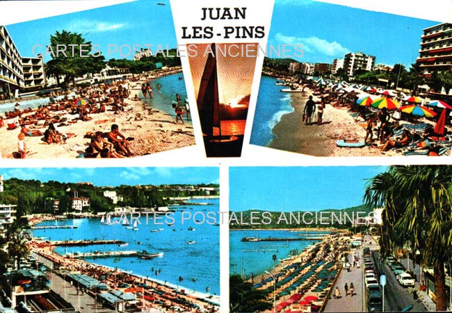 Cartes postales anciennes > CARTES POSTALES > carte postale ancienne > cartes-postales-ancienne.com Provence alpes cote d'azur Alpes maritimes Juan Les Pins