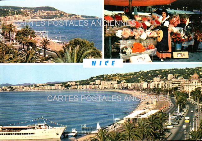 Cartes postales anciennes > CARTES POSTALES > carte postale ancienne > cartes-postales-ancienne.com Provence alpes cote d'azur Alpes maritimes Nice