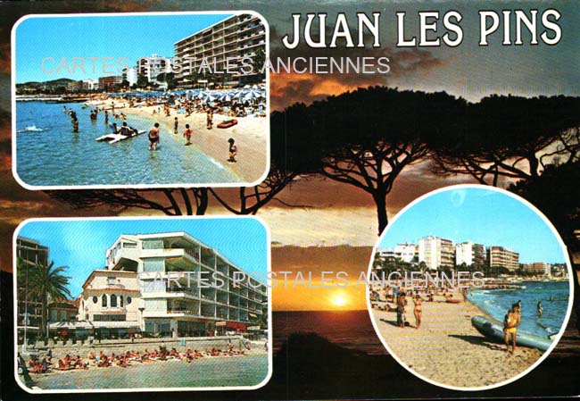 Cartes postales anciennes > CARTES POSTALES > carte postale ancienne > cartes-postales-ancienne.com Provence alpes cote d'azur Alpes maritimes Juan Les Pins