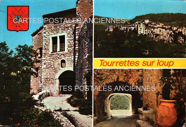 Cartes postales anciennes > CARTES POSTALES > carte postale ancienne > cartes-postales-ancienne.com Provence alpes cote d'azur Alpes maritimes Tourette Sur Loup