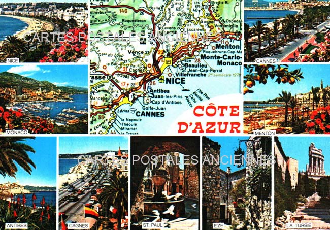 Cartes postales anciennes > CARTES POSTALES > carte postale ancienne > cartes-postales-ancienne.com Provence alpes cote d'azur Alpes maritimes Nice