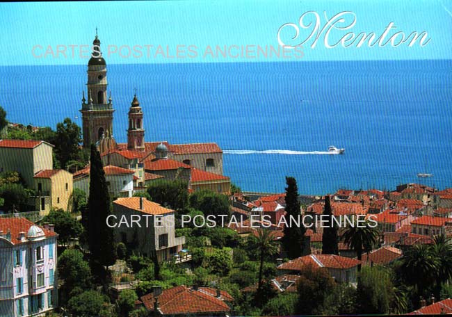 Cartes postales anciennes > CARTES POSTALES > carte postale ancienne > cartes-postales-ancienne.com Provence alpes cote d'azur Alpes maritimes Menton