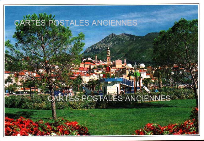 Cartes postales anciennes > CARTES POSTALES > carte postale ancienne > cartes-postales-ancienne.com Provence alpes cote d'azur Alpes maritimes Menton