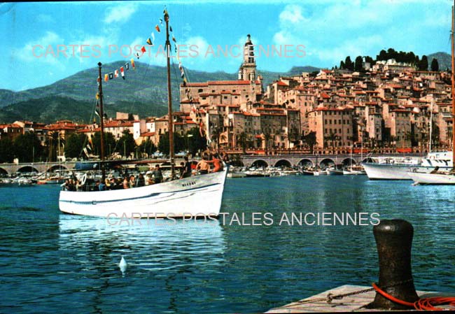 Cartes postales anciennes > CARTES POSTALES > carte postale ancienne > cartes-postales-ancienne.com Provence alpes cote d'azur Alpes maritimes Menton