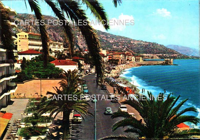 Cartes postales anciennes > CARTES POSTALES > carte postale ancienne > cartes-postales-ancienne.com Provence alpes cote d'azur Alpes maritimes Menton