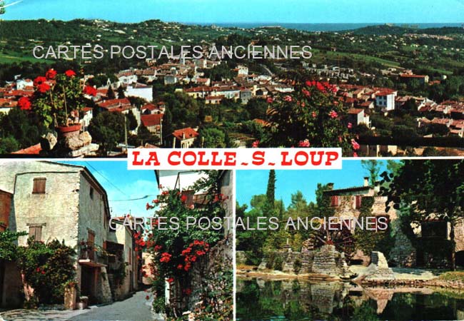 Cartes postales anciennes > CARTES POSTALES > carte postale ancienne > cartes-postales-ancienne.com Provence alpes cote d'azur Alpes maritimes La Colle Sur Loup