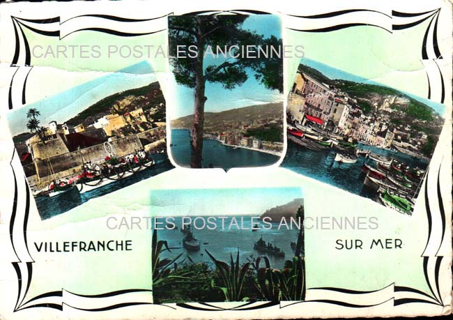 Cartes postales anciennes > CARTES POSTALES > carte postale ancienne > cartes-postales-ancienne.com Provence alpes cote d'azur Alpes maritimes Villefranche Sur Mer