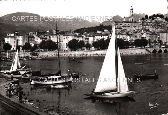 Cartes postales anciennes > CARTES POSTALES > carte postale ancienne > cartes-postales-ancienne.com Provence alpes cote d'azur Alpes maritimes Menton