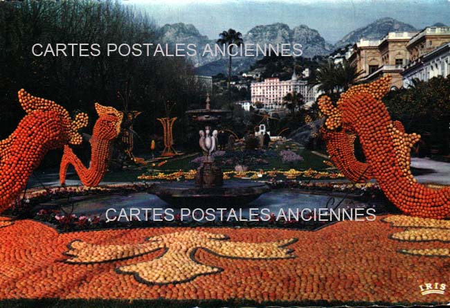 Cartes postales anciennes > CARTES POSTALES > carte postale ancienne > cartes-postales-ancienne.com Provence alpes cote d'azur Alpes maritimes Menton