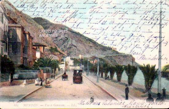 Cartes postales anciennes > CARTES POSTALES > carte postale ancienne > cartes-postales-ancienne.com Provence alpes cote d'azur Alpes maritimes Menton