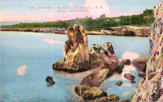 Cartes postales anciennes > CARTES POSTALES > carte postale ancienne > cartes-postales-ancienne.com Provence alpes cote d'azur Alpes maritimes Antibes