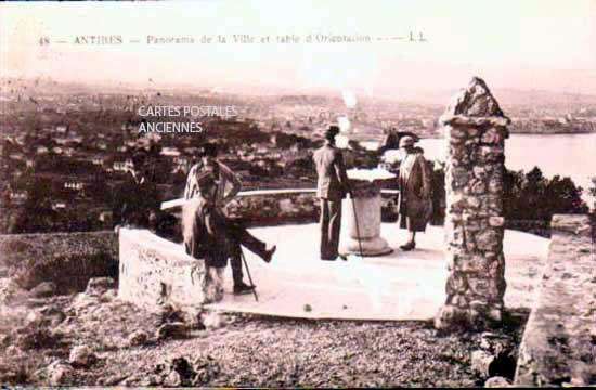 Cartes postales anciennes > CARTES POSTALES > carte postale ancienne > cartes-postales-ancienne.com Provence alpes cote d'azur Alpes maritimes Antibes