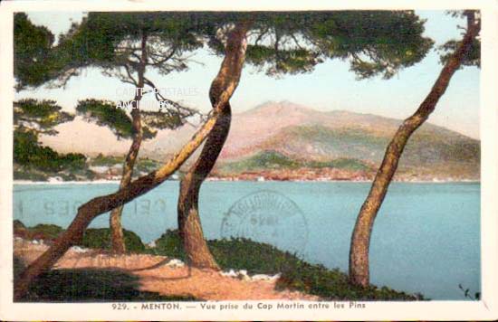 Cartes postales anciennes > CARTES POSTALES > carte postale ancienne > cartes-postales-ancienne.com Provence alpes cote d'azur Alpes maritimes Menton