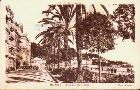 Cartes postales anciennes > CARTES POSTALES > carte postale ancienne > cartes-postales-ancienne.com Provence alpes cote d'azur Alpes maritimes Nice