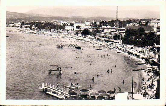 Cartes postales anciennes > CARTES POSTALES > carte postale ancienne > cartes-postales-ancienne.com Provence alpes cote d'azur Alpes maritimes Juan Les Pins