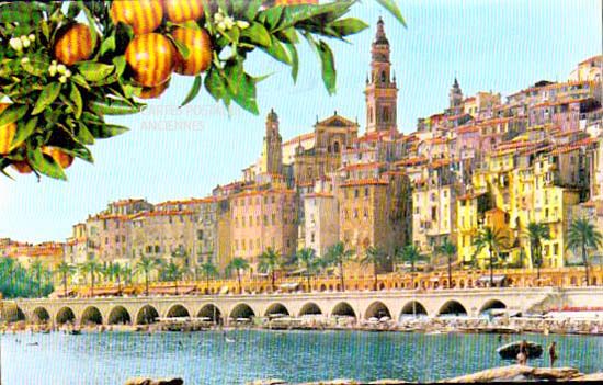 Cartes postales anciennes > CARTES POSTALES > carte postale ancienne > cartes-postales-ancienne.com Provence alpes cote d'azur Alpes maritimes Menton