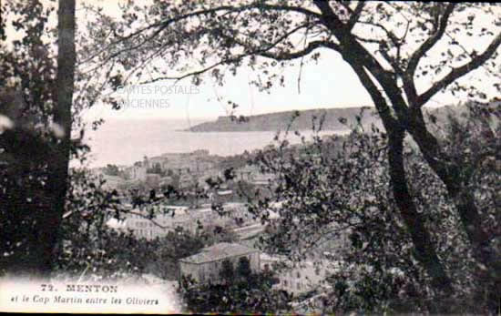 Cartes postales anciennes > CARTES POSTALES > carte postale ancienne > cartes-postales-ancienne.com Provence alpes cote d'azur Alpes maritimes Menton