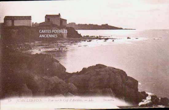 Cartes postales anciennes > CARTES POSTALES > carte postale ancienne > cartes-postales-ancienne.com Provence alpes cote d'azur Alpes maritimes Juan Les Pins