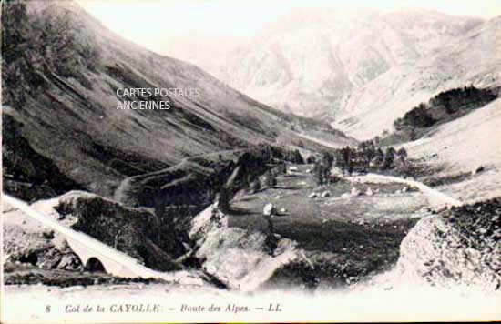 Cartes postales anciennes > CARTES POSTALES > carte postale ancienne > cartes-postales-ancienne.com Provence alpes cote d'azur Alpes maritimes Entraunes