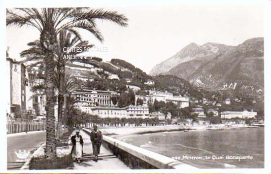 Cartes postales anciennes > CARTES POSTALES > carte postale ancienne > cartes-postales-ancienne.com Provence alpes cote d'azur Alpes maritimes Menton