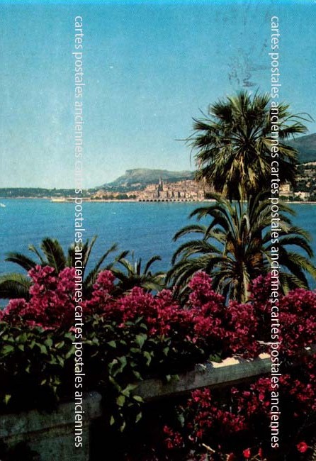 Cartes postales anciennes > CARTES POSTALES > carte postale ancienne > cartes-postales-ancienne.com Provence alpes cote d'azur Alpes maritimes Menton