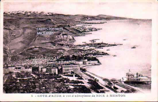 Cartes postales anciennes > CARTES POSTALES > carte postale ancienne > cartes-postales-ancienne.com Provence alpes cote d'azur Alpes maritimes Nice