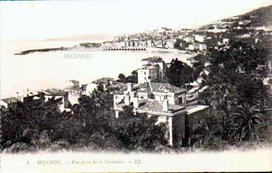 Cartes postales anciennes > CARTES POSTALES > carte postale ancienne > cartes-postales-ancienne.com Provence alpes cote d'azur Alpes maritimes Menton