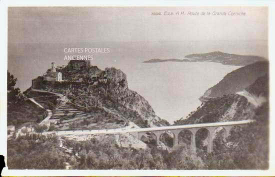 Cartes postales anciennes > CARTES POSTALES > carte postale ancienne > cartes-postales-ancienne.com Provence alpes cote d'azur Alpes maritimes Eze