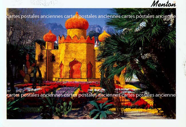 Cartes postales anciennes > CARTES POSTALES > carte postale ancienne > cartes-postales-ancienne.com Provence alpes cote d'azur Alpes maritimes Menton