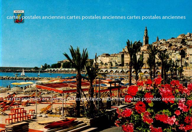 Cartes postales anciennes > CARTES POSTALES > carte postale ancienne > cartes-postales-ancienne.com Provence alpes cote d'azur Alpes maritimes Menton