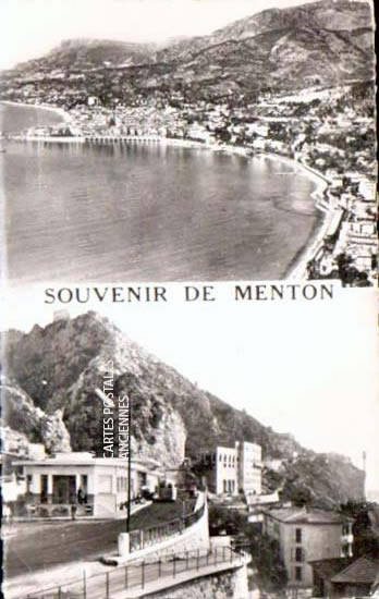 Cartes postales anciennes > CARTES POSTALES > carte postale ancienne > cartes-postales-ancienne.com Provence alpes cote d'azur Alpes maritimes Menton