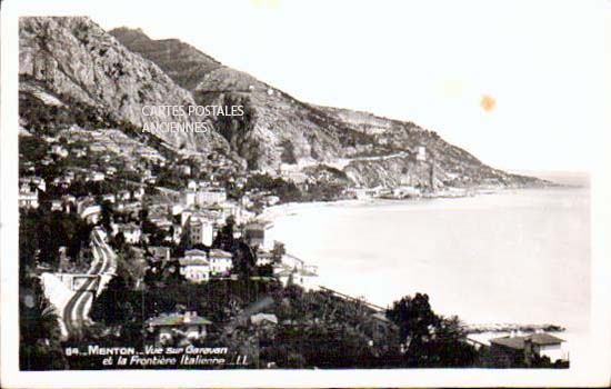 Cartes postales anciennes > CARTES POSTALES > carte postale ancienne > cartes-postales-ancienne.com Provence alpes cote d'azur Alpes maritimes Menton