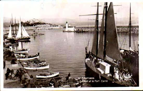 Cartes postales anciennes > CARTES POSTALES > carte postale ancienne > cartes-postales-ancienne.com Provence alpes cote d'azur Alpes maritimes Antibes