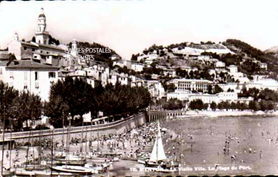 Cartes postales anciennes > CARTES POSTALES > carte postale ancienne > cartes-postales-ancienne.com Provence alpes cote d'azur Alpes maritimes Menton