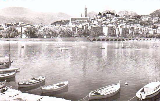 Cartes postales anciennes > CARTES POSTALES > carte postale ancienne > cartes-postales-ancienne.com Provence alpes cote d'azur Alpes maritimes Menton