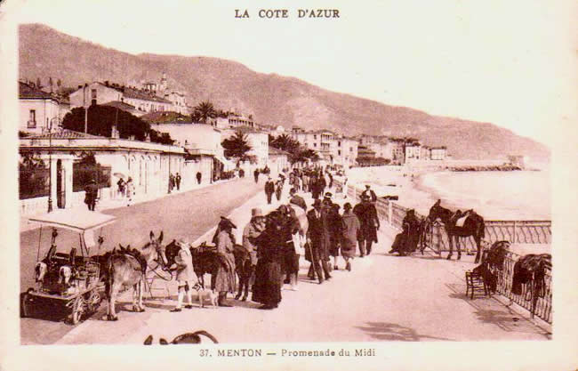 Cartes postales anciennes > CARTES POSTALES > carte postale ancienne > cartes-postales-ancienne.com Provence alpes cote d'azur Alpes maritimes Menton