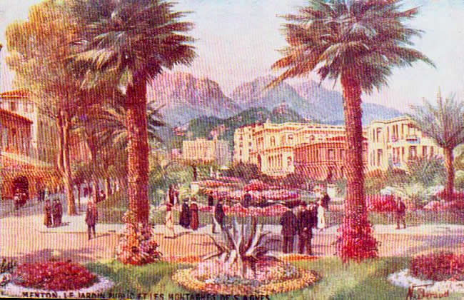 Cartes postales anciennes > CARTES POSTALES > carte postale ancienne > cartes-postales-ancienne.com Provence alpes cote d'azur Alpes maritimes Menton