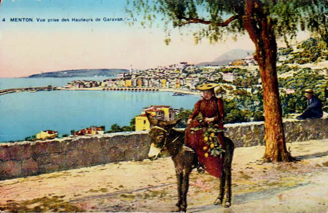 Cartes postales anciennes > CARTES POSTALES > carte postale ancienne > cartes-postales-ancienne.com Provence alpes cote d'azur Alpes maritimes Menton