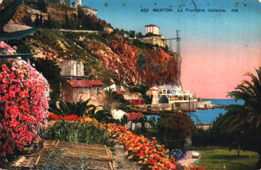 Cartes postales anciennes > CARTES POSTALES > carte postale ancienne > cartes-postales-ancienne.com Provence alpes cote d'azur Alpes maritimes Menton