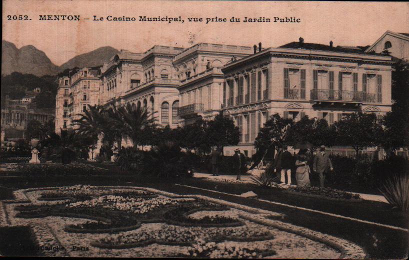 Cartes postales anciennes > CARTES POSTALES > carte postale ancienne > cartes-postales-ancienne.com Provence alpes cote d'azur Alpes maritimes Menton