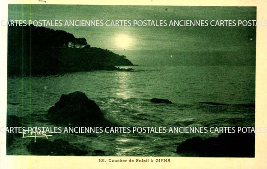 Cartes postales anciennes > CARTES POSTALES > carte postale ancienne > cartes-postales-ancienne.com Provence alpes cote d'azur Alpes maritimes Giens