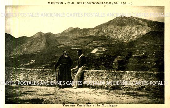 Cartes postales anciennes > CARTES POSTALES > carte postale ancienne > cartes-postales-ancienne.com Provence alpes cote d'azur Alpes maritimes Menton