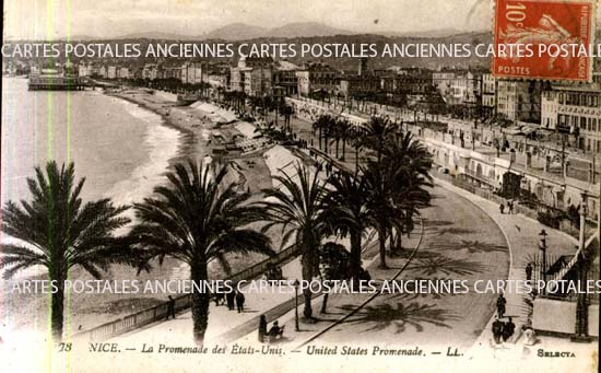 Cartes postales anciennes > CARTES POSTALES > carte postale ancienne > cartes-postales-ancienne.com Provence alpes cote d'azur Alpes maritimes Nice