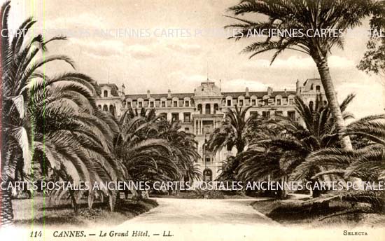 Cartes postales anciennes > CARTES POSTALES > carte postale ancienne > cartes-postales-ancienne.com Provence alpes cote d'azur Alpes maritimes Cannes