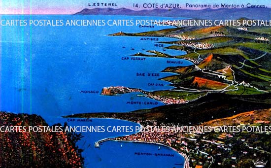 Cartes postales anciennes > CARTES POSTALES > carte postale ancienne > cartes-postales-ancienne.com Provence alpes cote d'azur Alpes maritimes