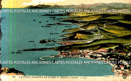 Cartes postales anciennes > CARTES POSTALES > carte postale ancienne > cartes-postales-ancienne.com Provence alpes cote d'azur Alpes maritimes